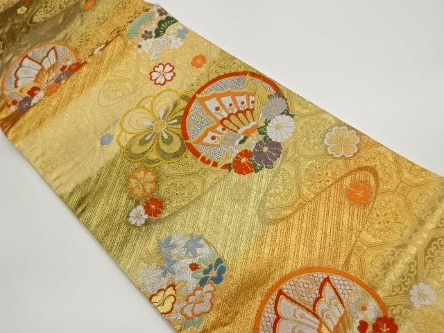 JAPANESE FUKURO OBI / WOVEN BUTTERFLY